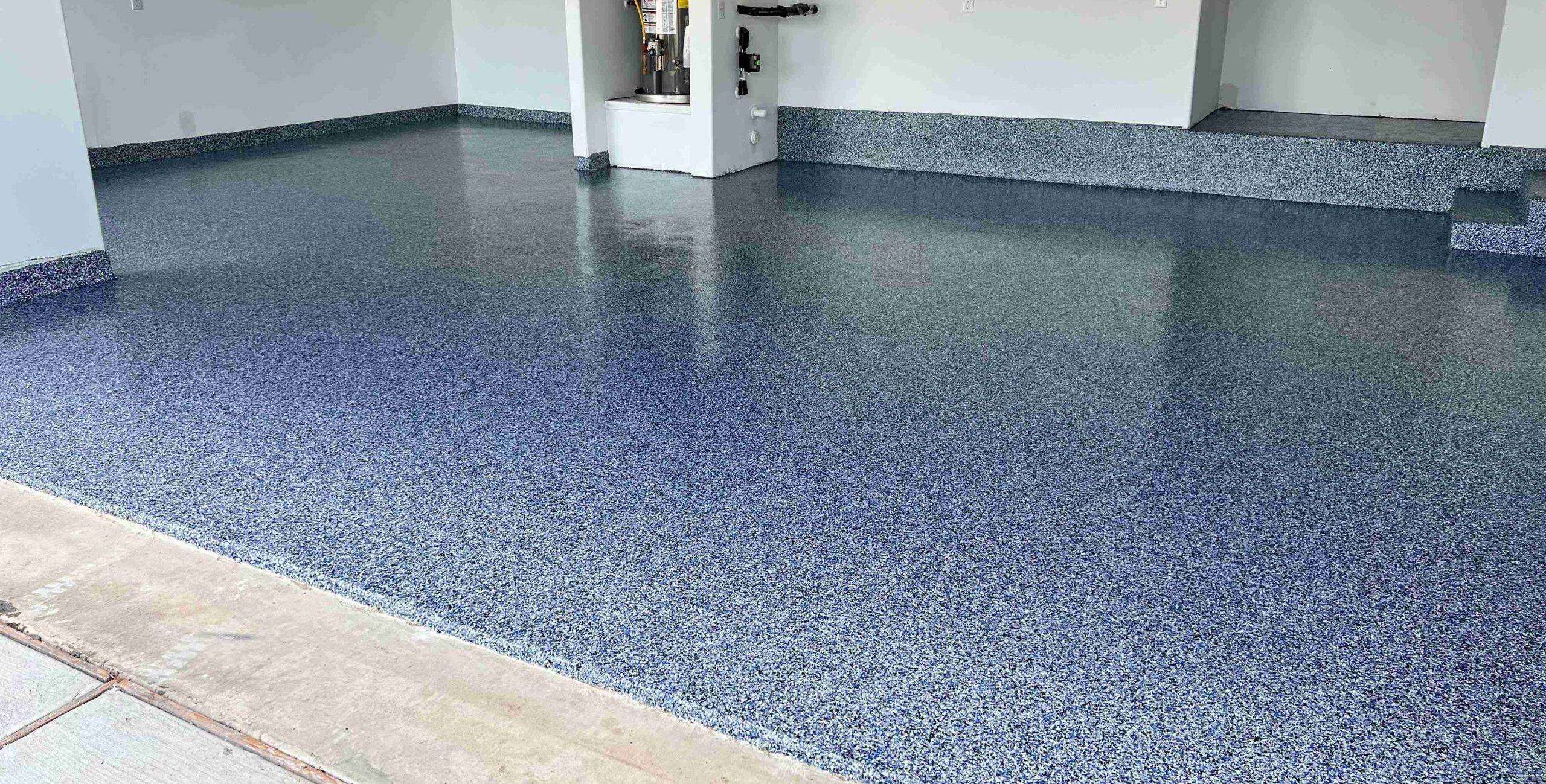 Flake epoxy floor in Panama City