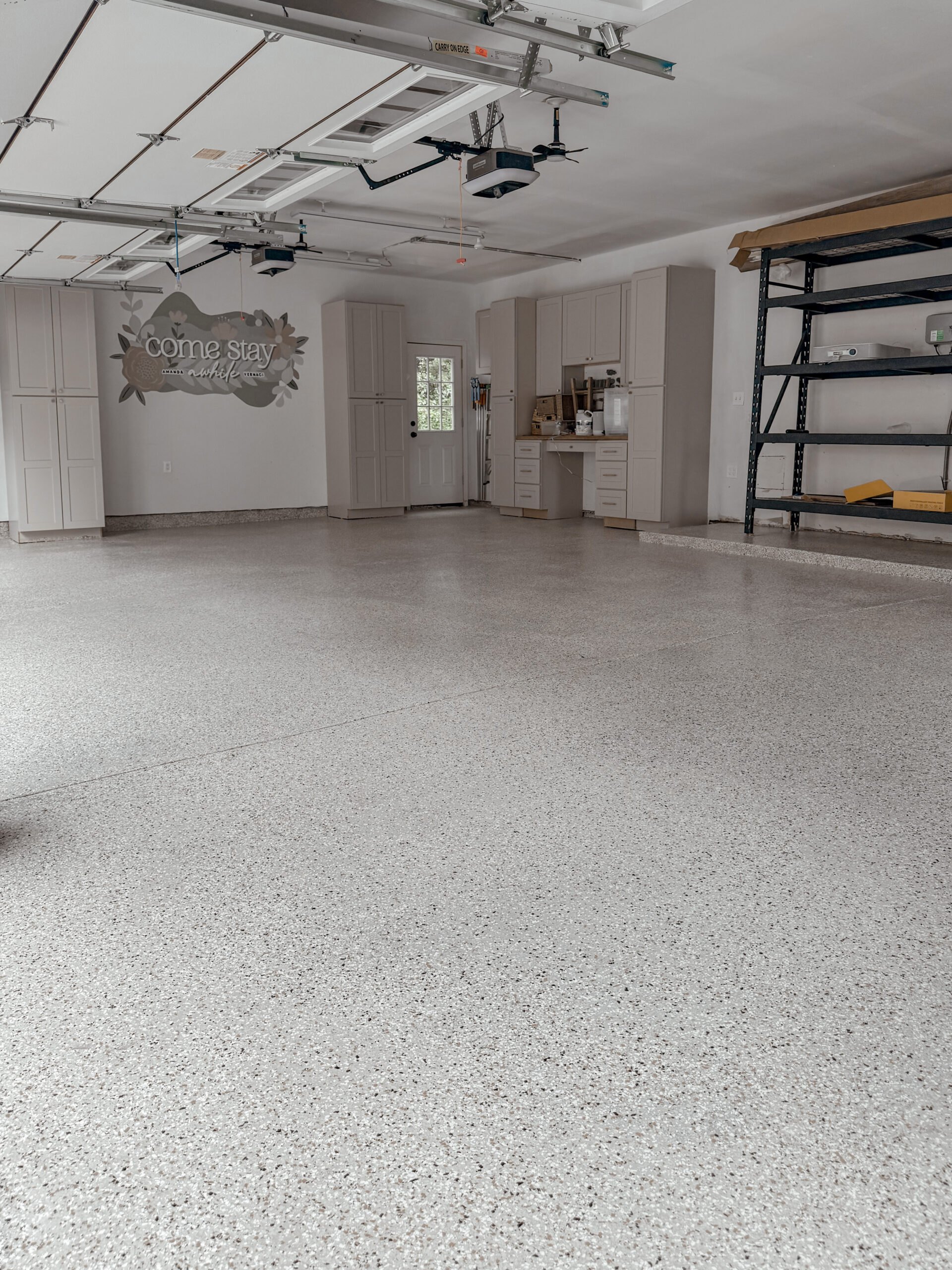 Epoxy garage floor coating in Panama City