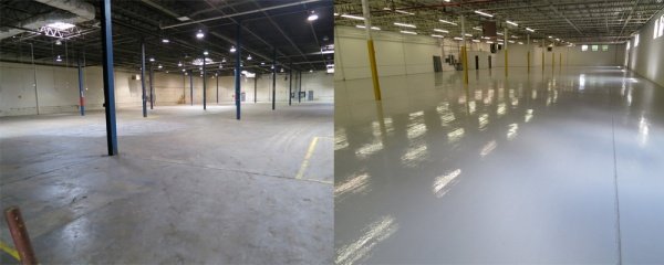 Warehouse epoxy floor Panama City